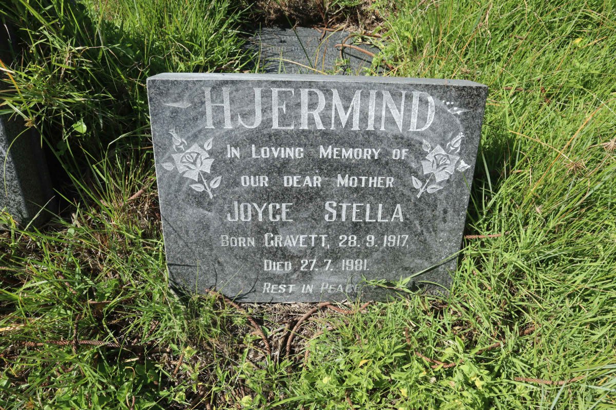 HJERMIND Joyce Stella nee GRAVETT 1917-1981