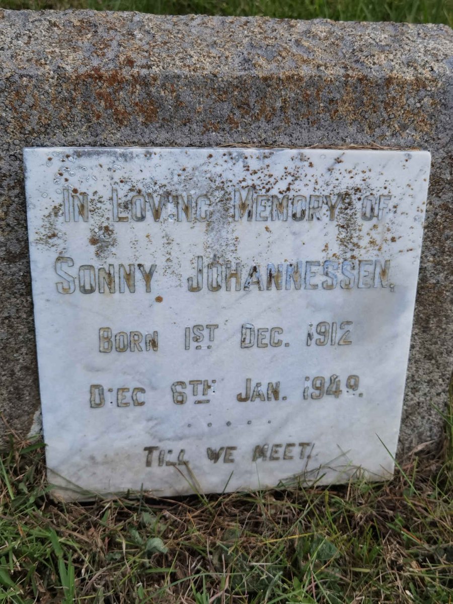 JOHANNESSEN Sonny 1912-1949