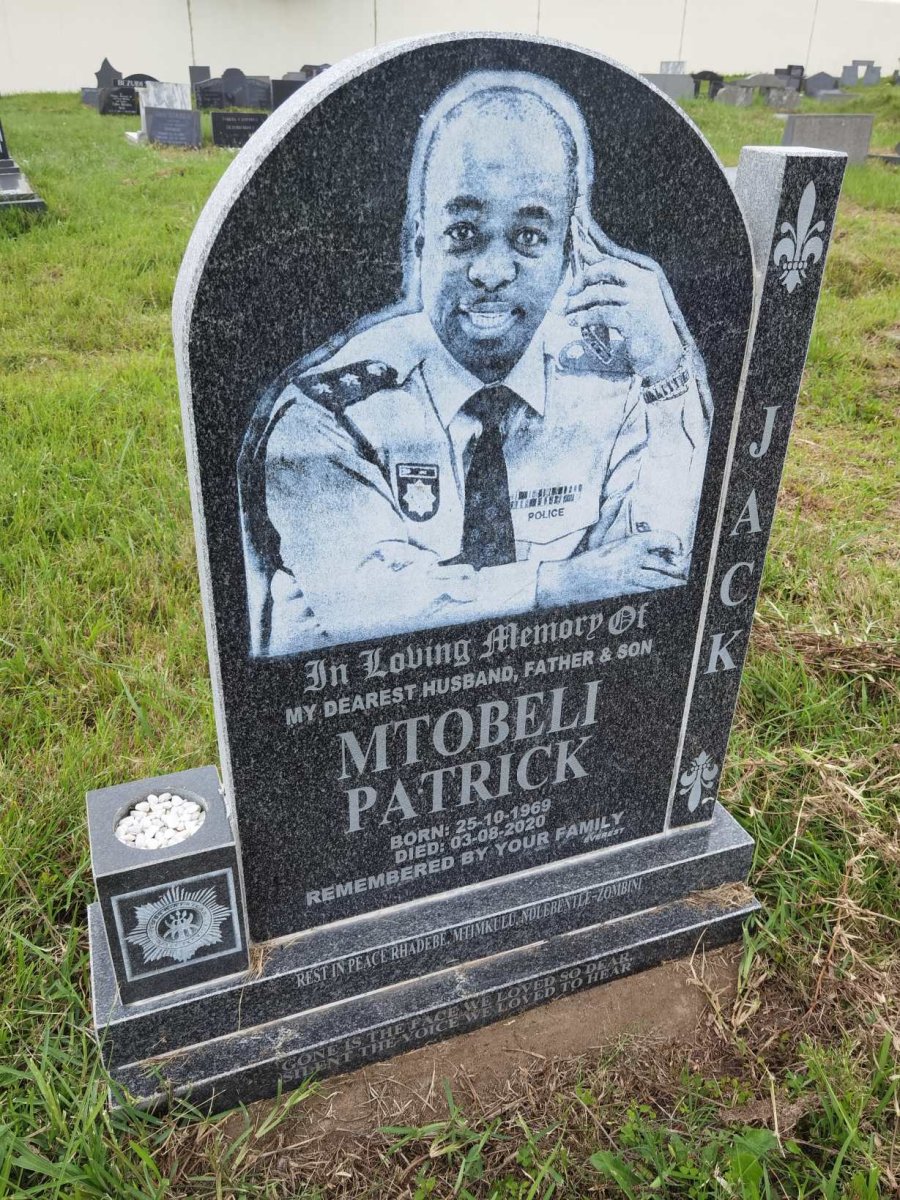 JACK Mtobeli Patrick 1969-2020