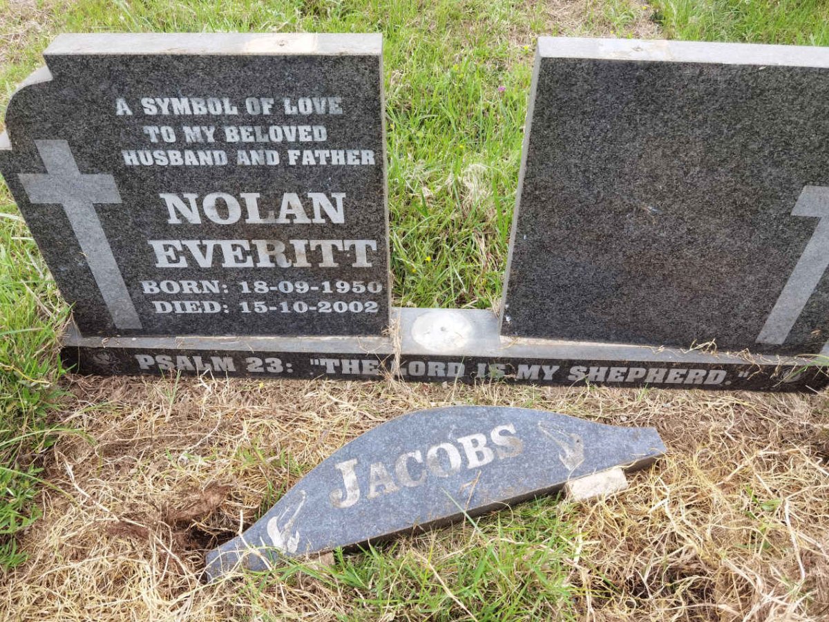 JACOBS Nolan Everitt 1950-2002