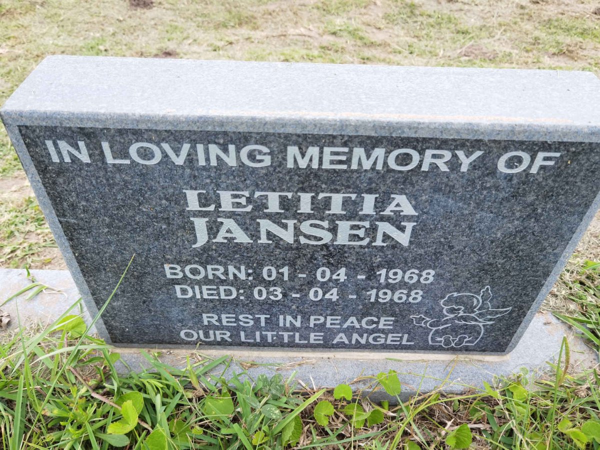 JANSEN Letitia 1968-1968