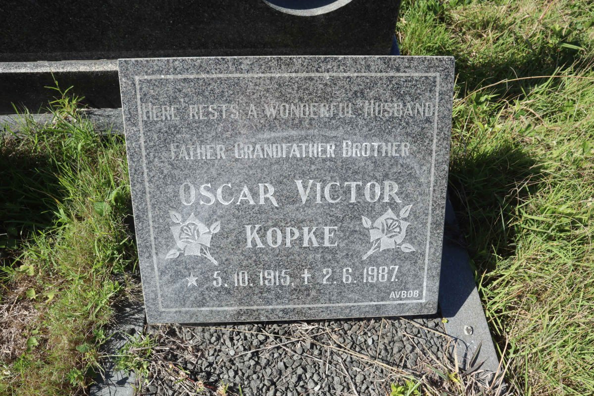 KOPKE Oscar Victor 1915-1987