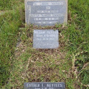KETTLES William 1899-1969 &amp;  &amp;  Esther F.  KETTLES 1913-1987 :: TOWNSEND Hester Frances  1890-1957