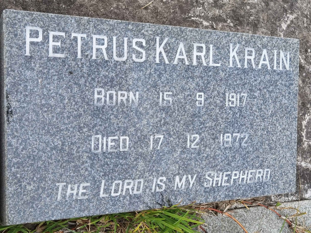 KRAIN Petrus Karl 1917-1972