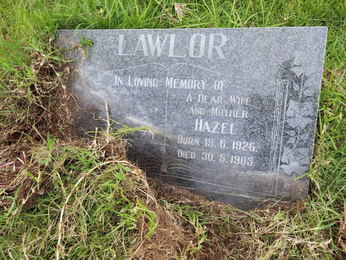 LAWLOR Hazel 1926-1983