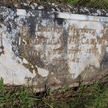 MCCALLUM Isabella -1937