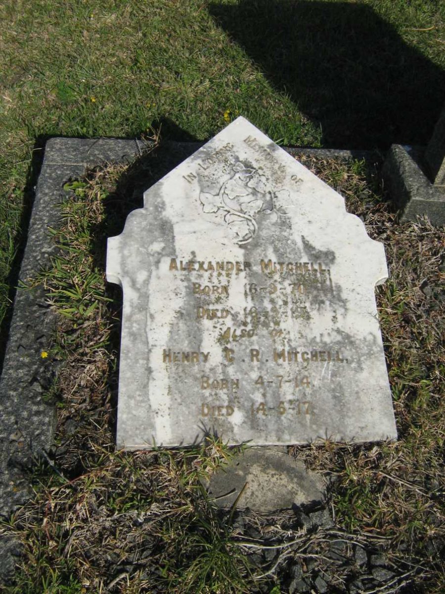 MITCHELL Alexander 1870-1919 :: MITCHELL Henry C.R. 1914-1917