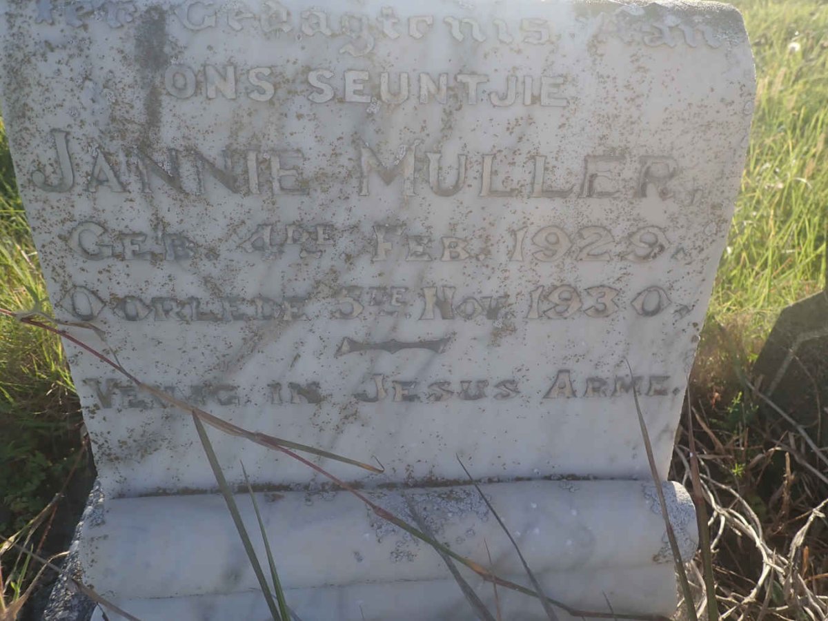 MULLER Jannie 1929-1930