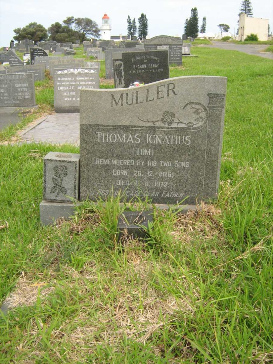 MULLER Thomas Ignatius 1926-1973