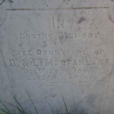 MACFARLANE Donny -1892