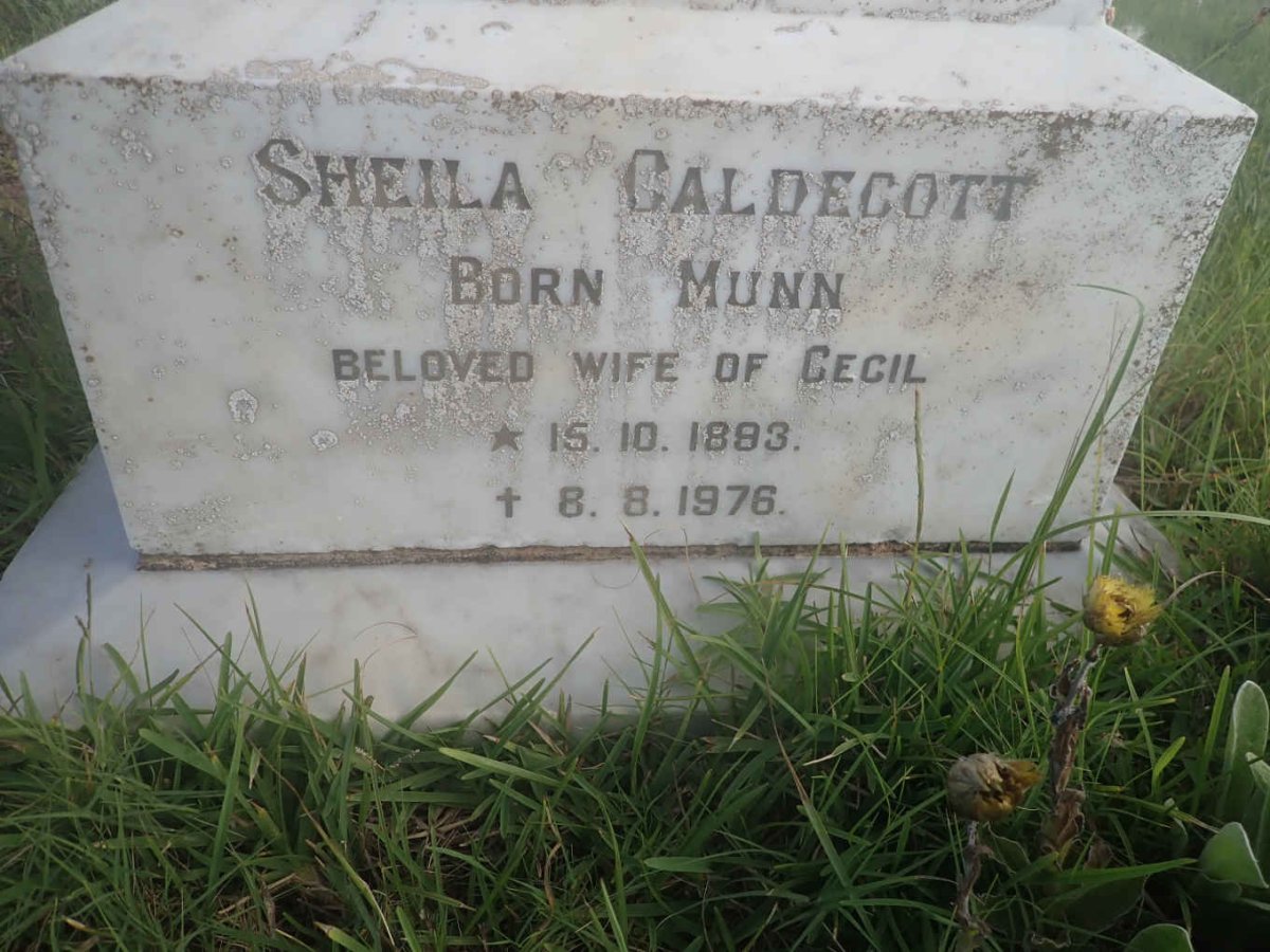 MUNN Lewis Alfred -1932 &amp; Ettie -1906 :: CALDECOTT Sheila nee MUNN 1883-1976