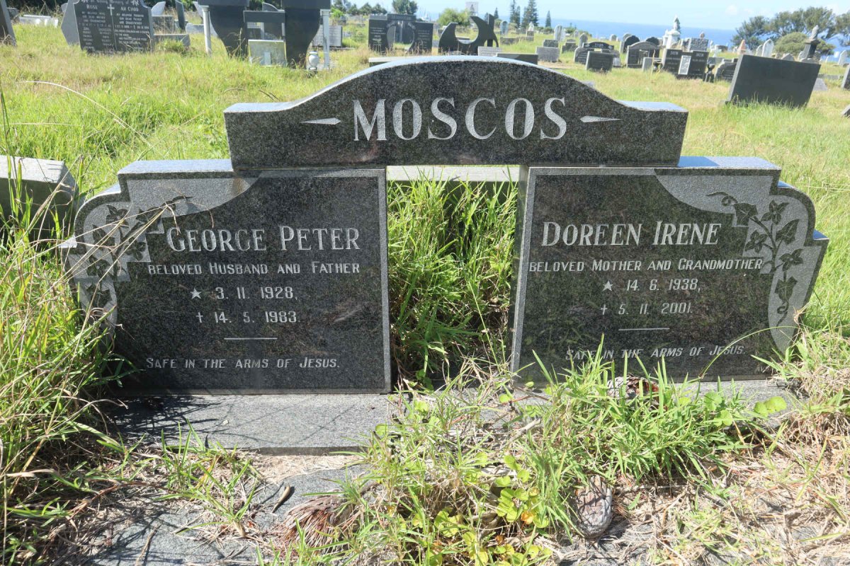 MOSCOS George Peter 1928-1983 &amp; Doreen Irene 1938-2001