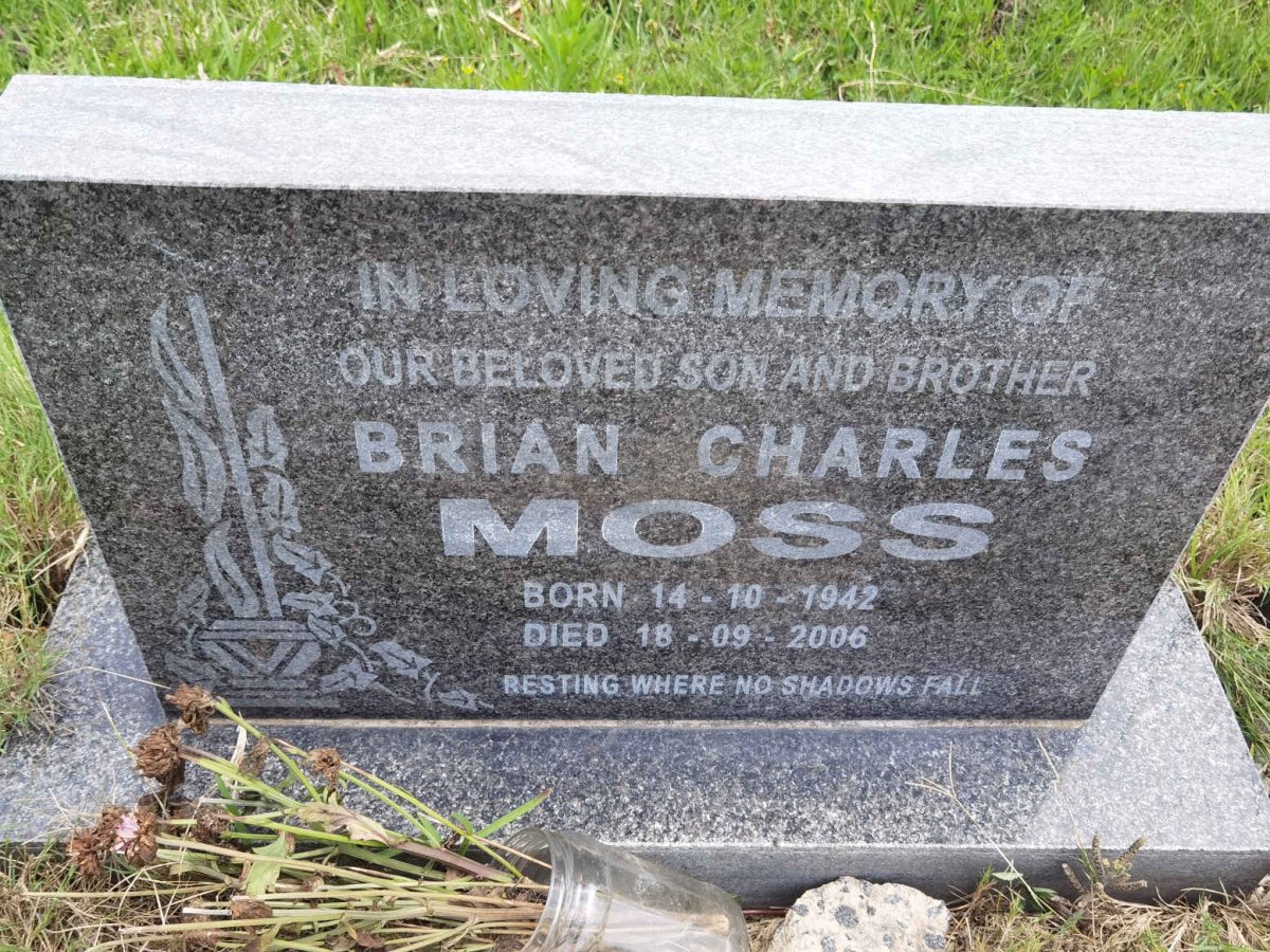 MOSS Brian Charles 1942-2006