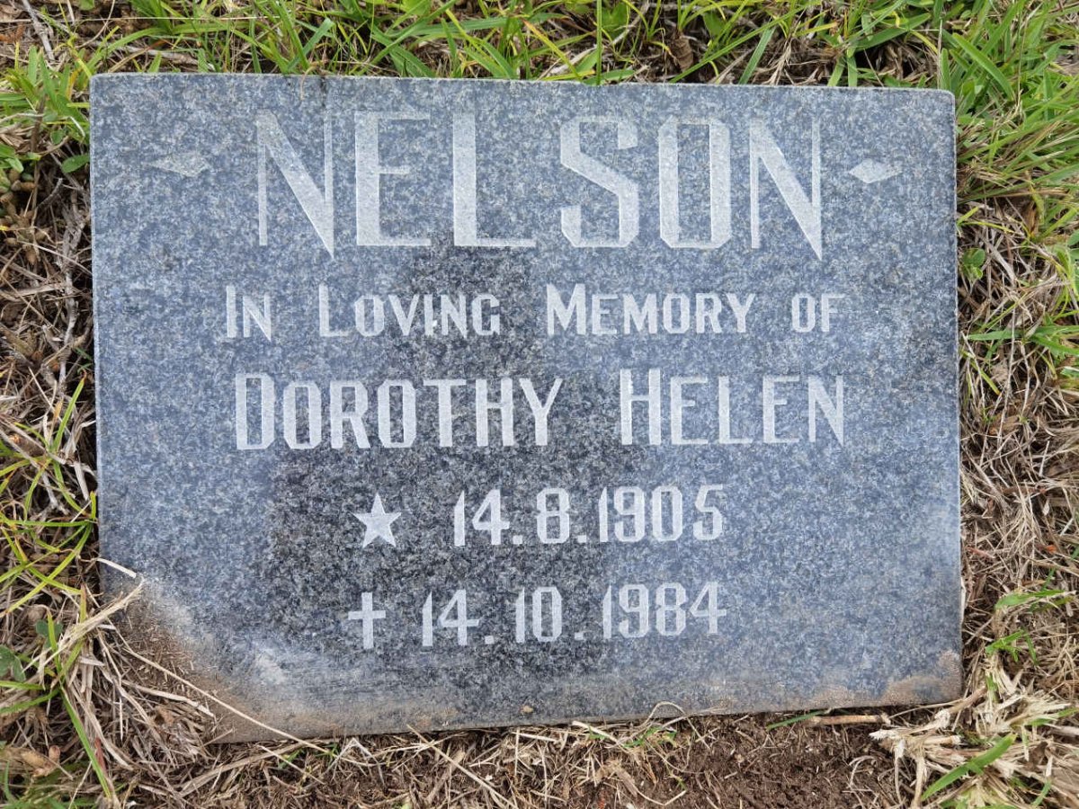 NELSON Dorothy Helen 1905-1984