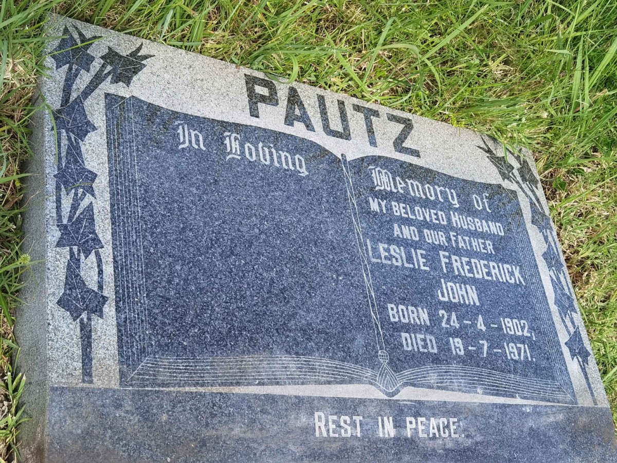 PAUTZ Leslie Frederick John 1902-1971