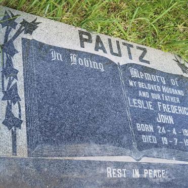 PAUTZ Leslie Frederick John 1902-1971