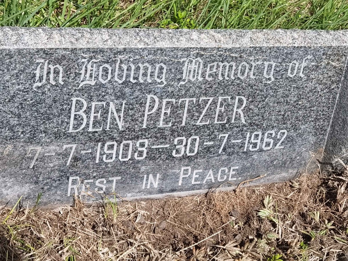 PETZER Ben 1903-1962