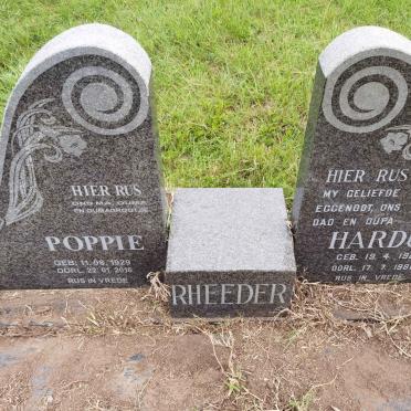 RHEEDER Hardus 1925-1986 &amp; Poppie 1929-2016