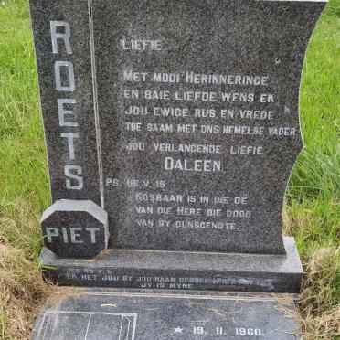 ROETS Piet 1960-1998