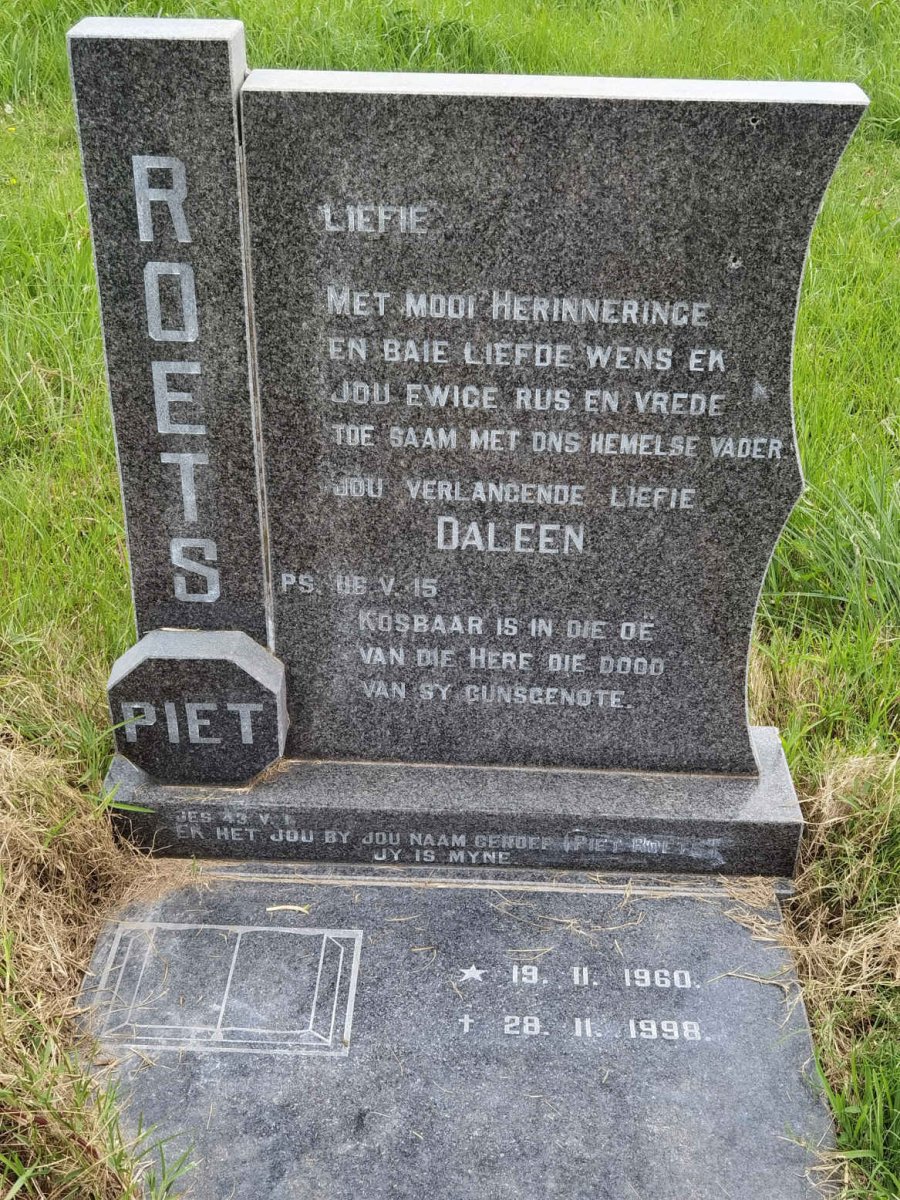 ROETS Piet 1960-1998