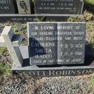 ROBINSON Catherine Sheila, SCOTT 1976-1988