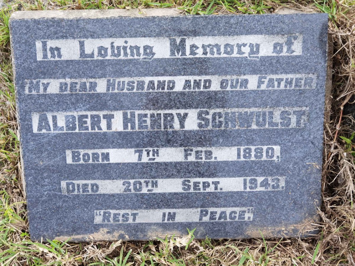 SCHWULST Albert Henry 1880-1943