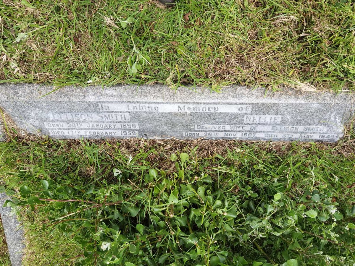 SMITH Ellison 1898-1958 &amp; Nellie 1907-1949
