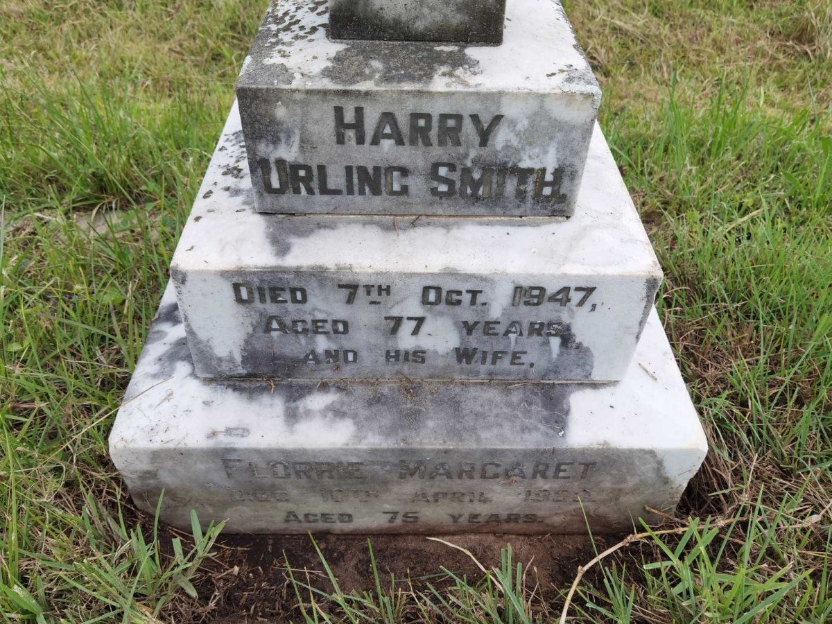 SMITH Harry Urling -1947 &amp; Florrie Margaret -1950 _2