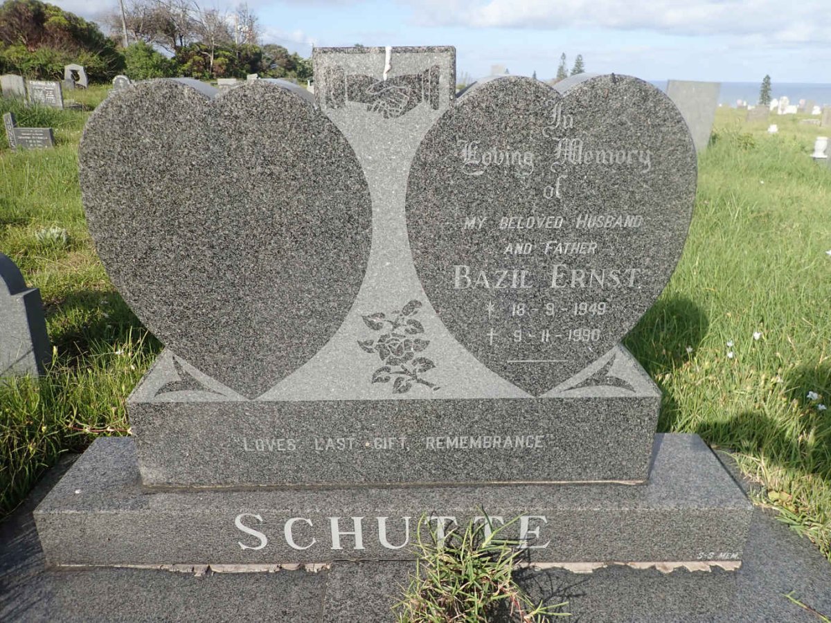 SCHUTTE Bazil Ernst 1949-1990