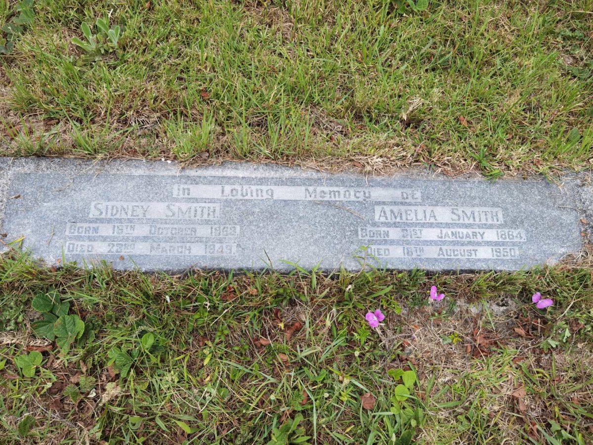 SMITH Sidney 1863-1949 &amp; Amelia 1864-1950