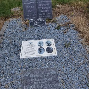 SWARTZ Abraham Stephanus 1895-1965 & Violet May 1899-1972 :: SWARTZ Harold Mervyn 1931-1973 :: PAUL Stella June 1939-2019 _1