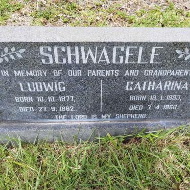 SCHWAGELE Ludwig 1877-1962 &amp; Catharina 1893-1968