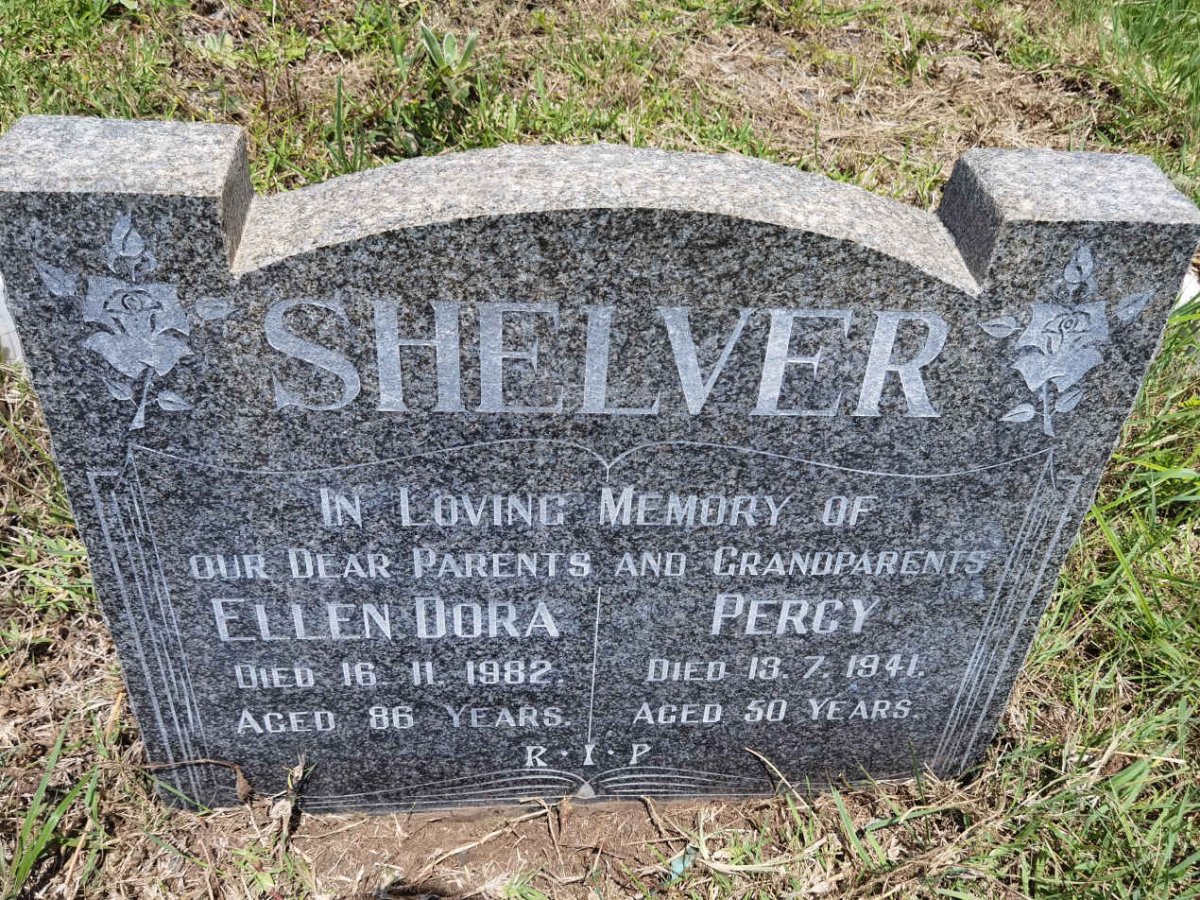SHELVER Percy -1941 &amp; Ellen Dora -1982