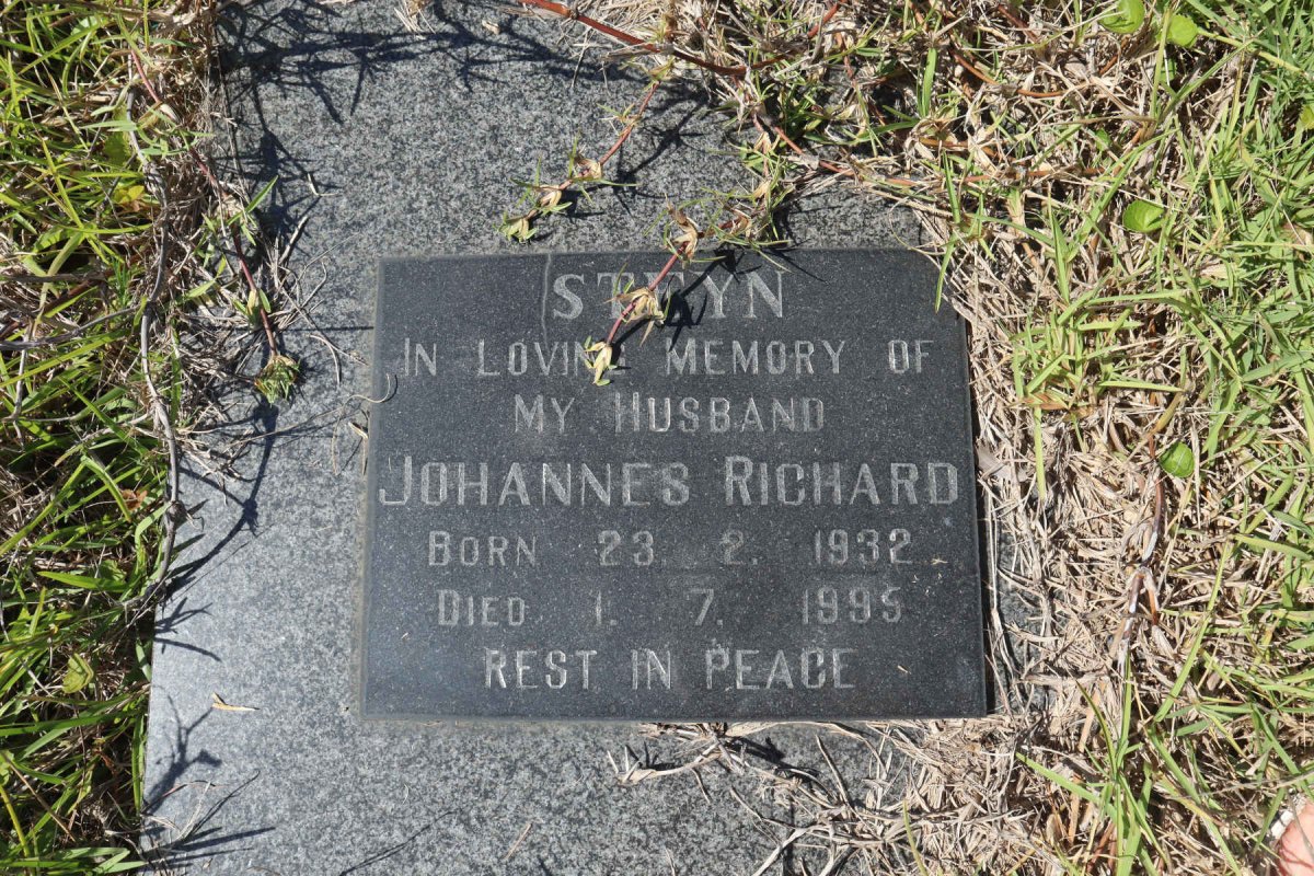 STEYN Johannes Richard 1932-1995