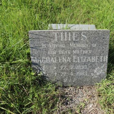 THIES Magdalena Elizabeth 1893-1983