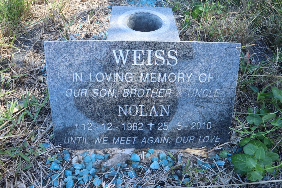 WEISS Nolan 1962-2010