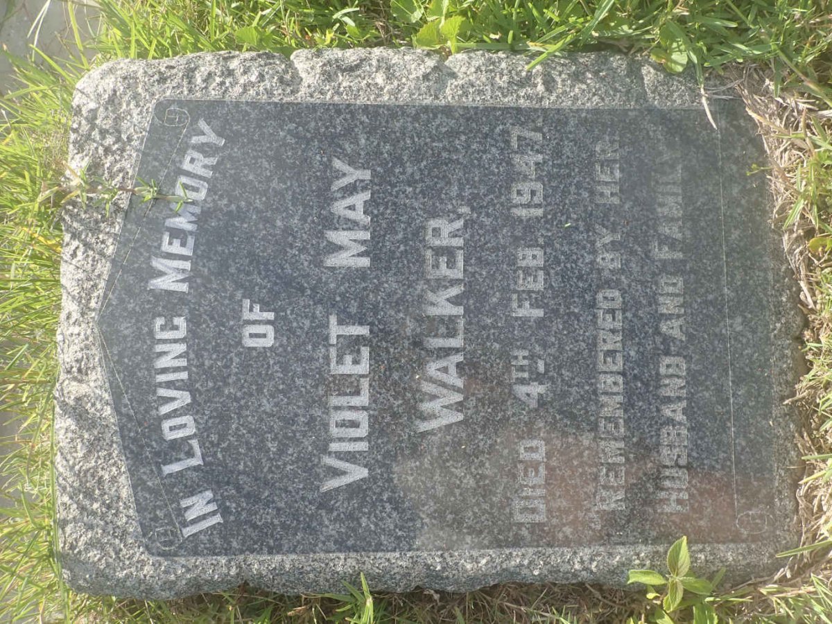 WALKER Violet May -1947