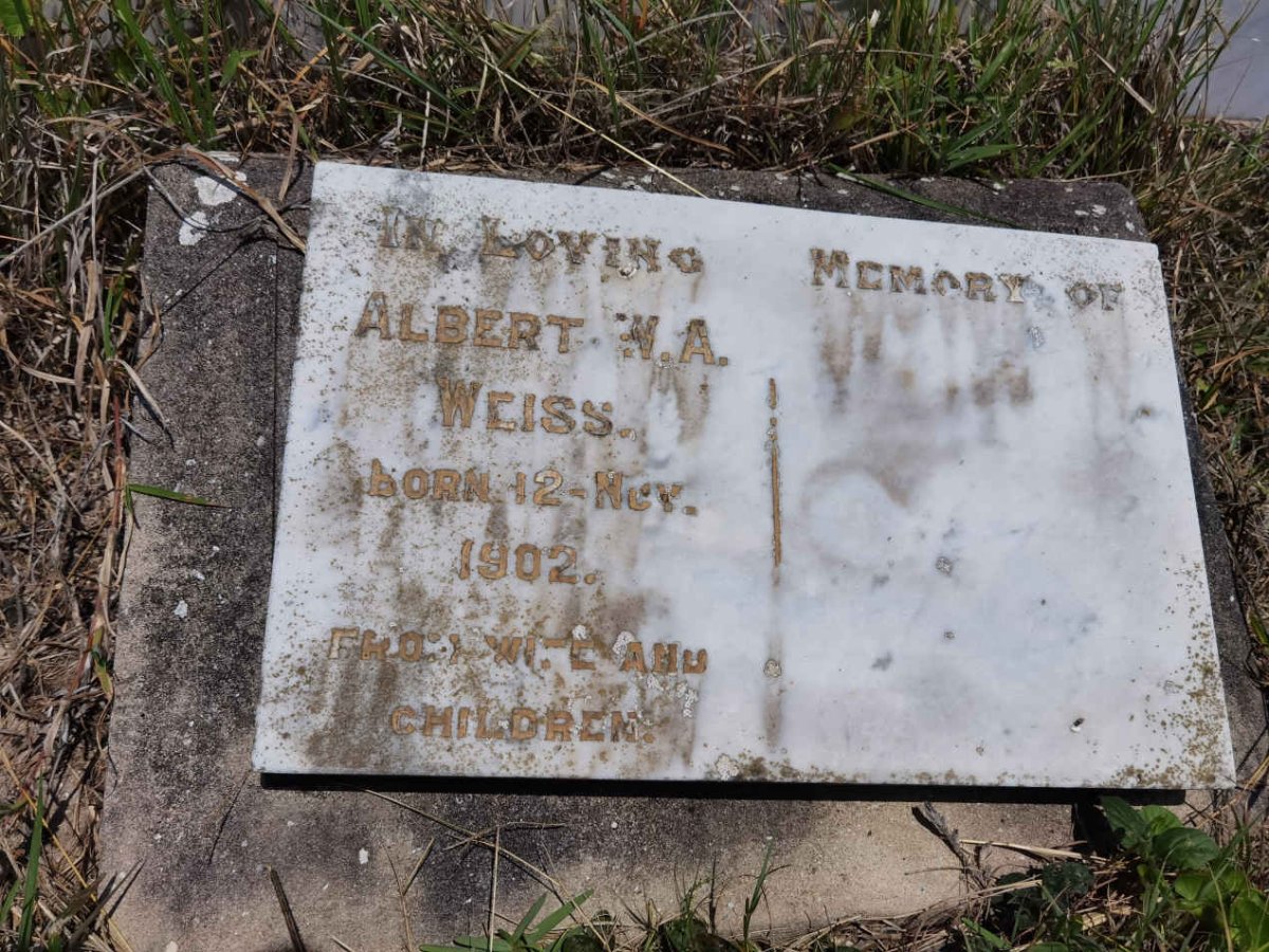 WEISS Albert W.A. 1902-