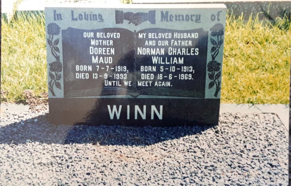 WINN Norman Charles William 1913-1969 &amp; Doreen Maud 1919-1993