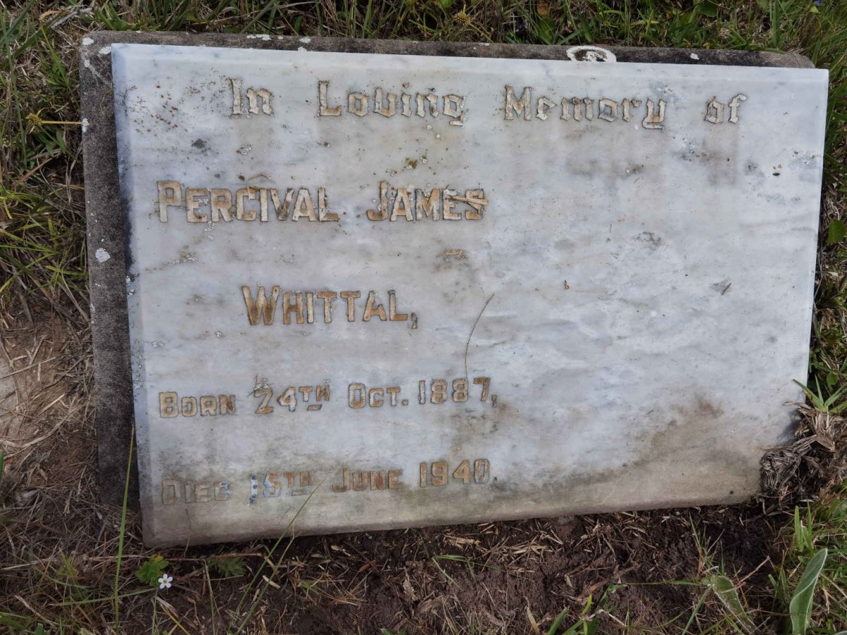 WHITTAL Percival James 1887-1940