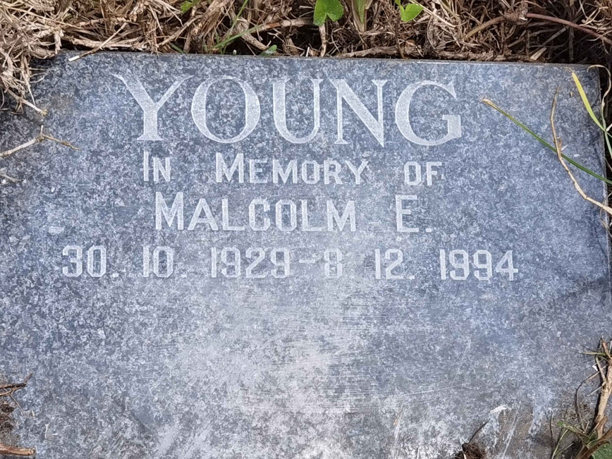 YOUNG Malcolm E. 1929-1994