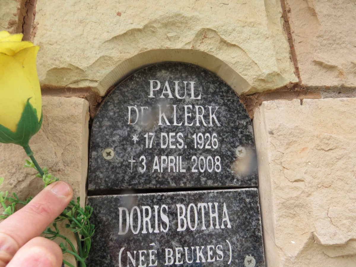 KLERK Paul, de 1926-2008