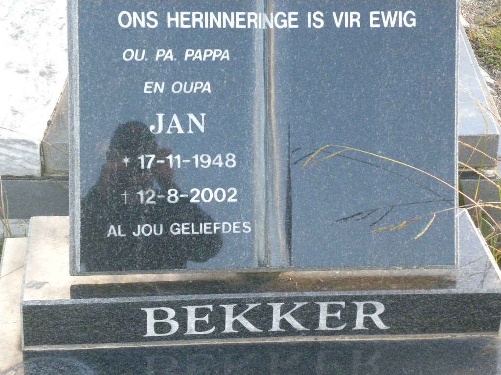 BEKKER Jan 1948-2002