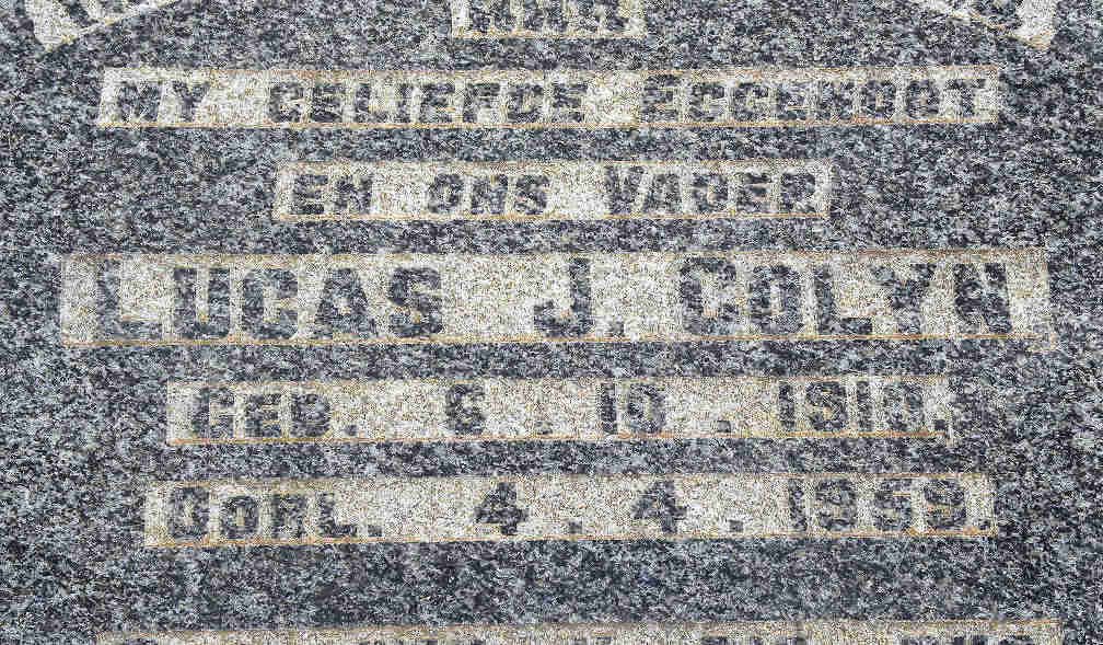COLYN Lucas J. 1910-1959