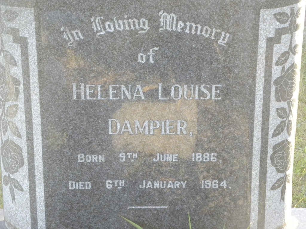 DAMPIER Helena Louise 1886-1964