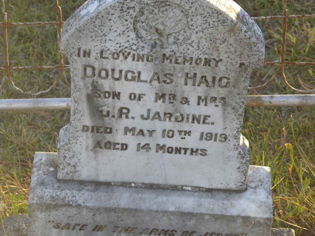 JARDINE Douglas Haig -1919