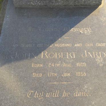 JARDINE John Robert 1909-1955