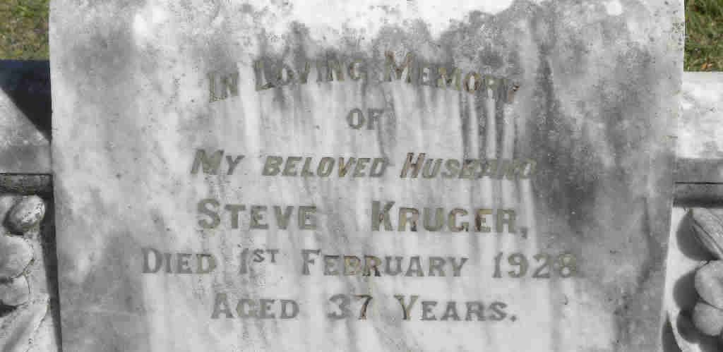 KRUGER Steve -1928
