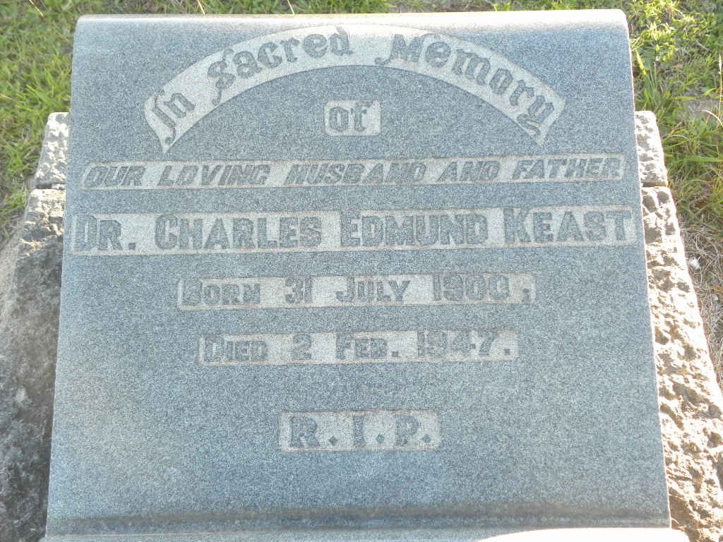 KEAST Charles Edmund 1900-1947