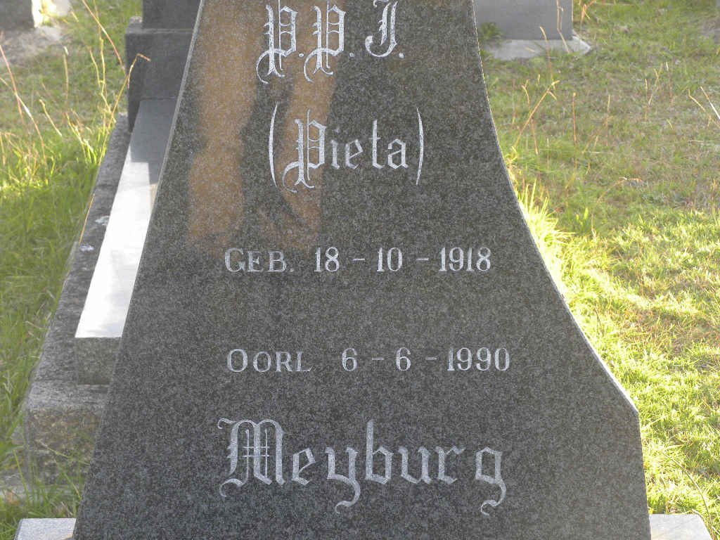 MEYBURG P.P.J. 1918-1990
